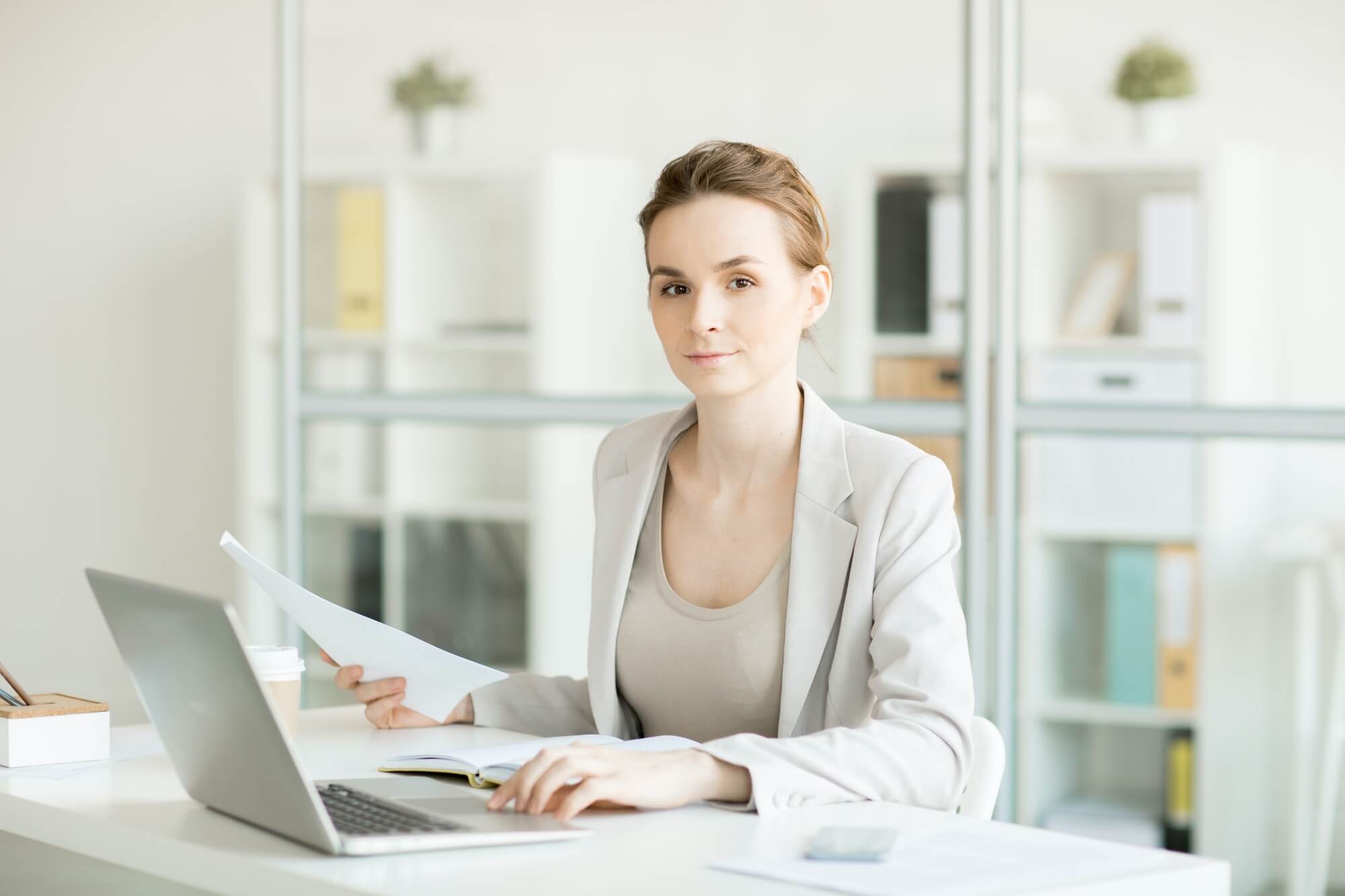 Woman At Work