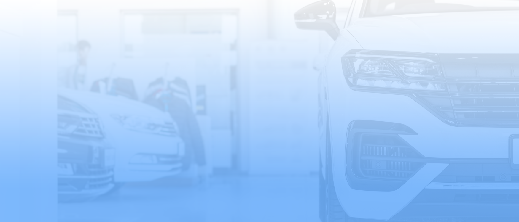 Car Dealearship Cleaning Background Image Fitted