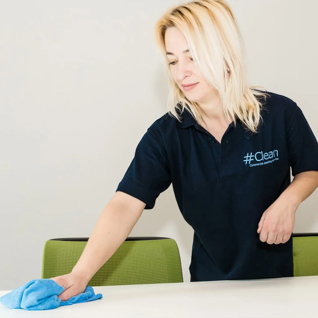 Lewes office cleaning desk surface